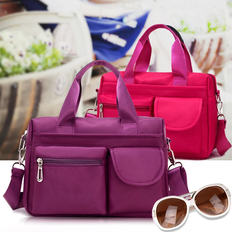 

Fashion Brands women's waterproof nylon crossbody shoulder bag large capacity bag high quality handbag women tote messenger bags