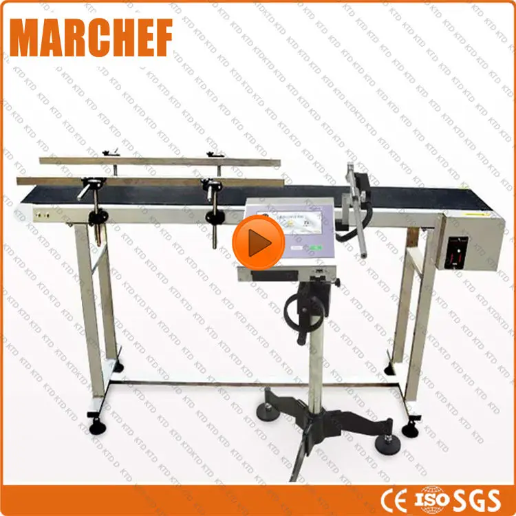 

CE ISO Bar / QR code Inkjet printer for tube/ cap /bottle/ paper/ plastic/ metal