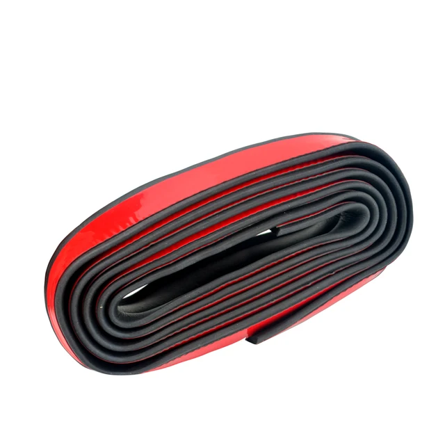 Pegatinas para labio de coche de 2,5 M, parachoques delantero de coche, protectores de goma para parachoques de coche, molduras exteriores para parachoques, tira de labios de 65mm de ancho Pegatinas para labio de coche de 2,5 M, parachoques delantero de coche, protectores de goma para parachoques de coche, molduras exteriores para parachoques, tira de labios de 65mm de ancho