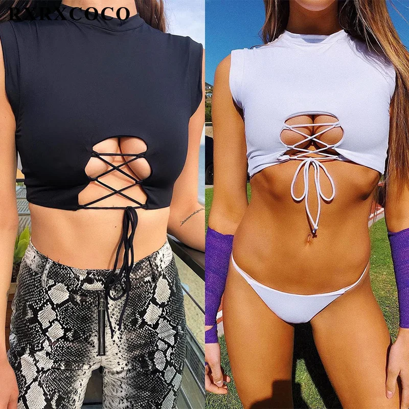 RXRXCOCO Sexy Bikinis 2019 Mujer Short Sleeve Brazilian Thong Bikini Set Pineapple Printed High Cut Swimwear Women Swimsuits