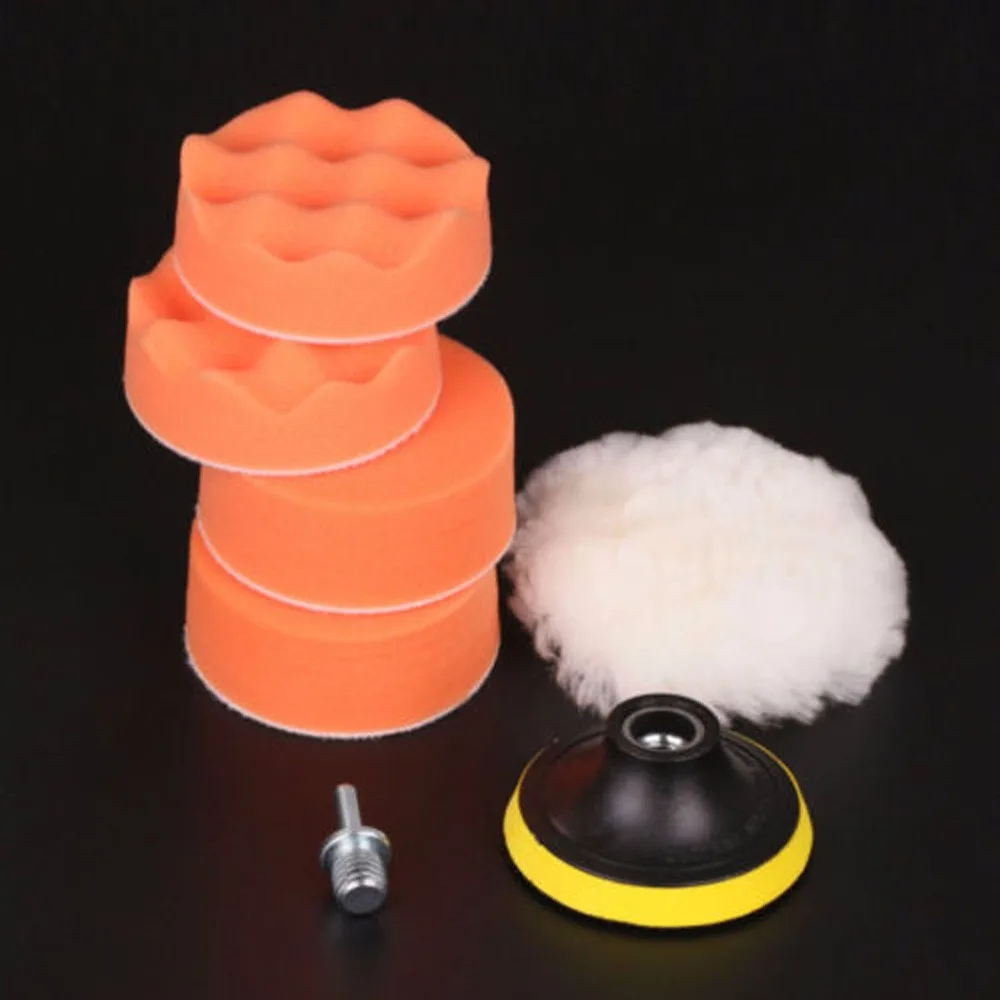 Car Polishing Kit >> SPTA 7Pcs High Gross 80mm 3" Polishing Pad Buffing Pad Kit for Car Polisher M14 thread DIY ... Car Polishing Kit >> SPTA 7Pcs High Gross 80mm 3" Polishing Pad Buffing Pad Kit for Car Polisher M14 thread DIY ...
