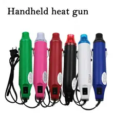 Дома DIY Многоцелевой 110 V 220 V тепла инструмент Мягкие керамика нагрева фена тиснение герметичный 300 Вт