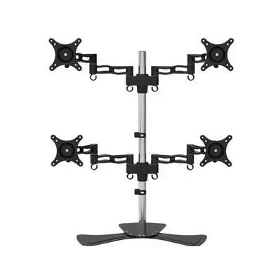 Aluminum Alloy Desktop Stand 4 Screen Monitor Holder Full Motion TV Mount Bracket D08S-2 Aluminum Alloy Desktop Stand 4 Screen Monitor Holder Full Motion TV Mount Bracket D08S-2