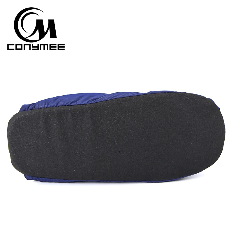 Мужские домашние тапочки CONYMEE теплые с хлопковой подкладкой Pantufa повседневная