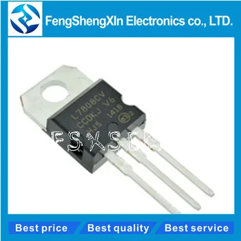 

10pcs/lot NEW L7808CV TO-220 L7808 7808 8V voltage stabilizer