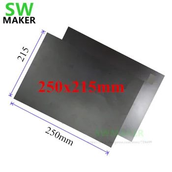 

A+B 250x215mm Magnetic Adhesive Print Bed Tape Print Sticker Surface Flex Plate with 3M tape for DIY Craftbot 3D print3D printer