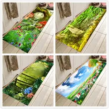 Креативный коврик в европейском стиле, 3D принт, коврики для прихожей для гостиной, спальни, небольшой коврик у двери, противоскользящие кухонные впитывающие водяное сиденье