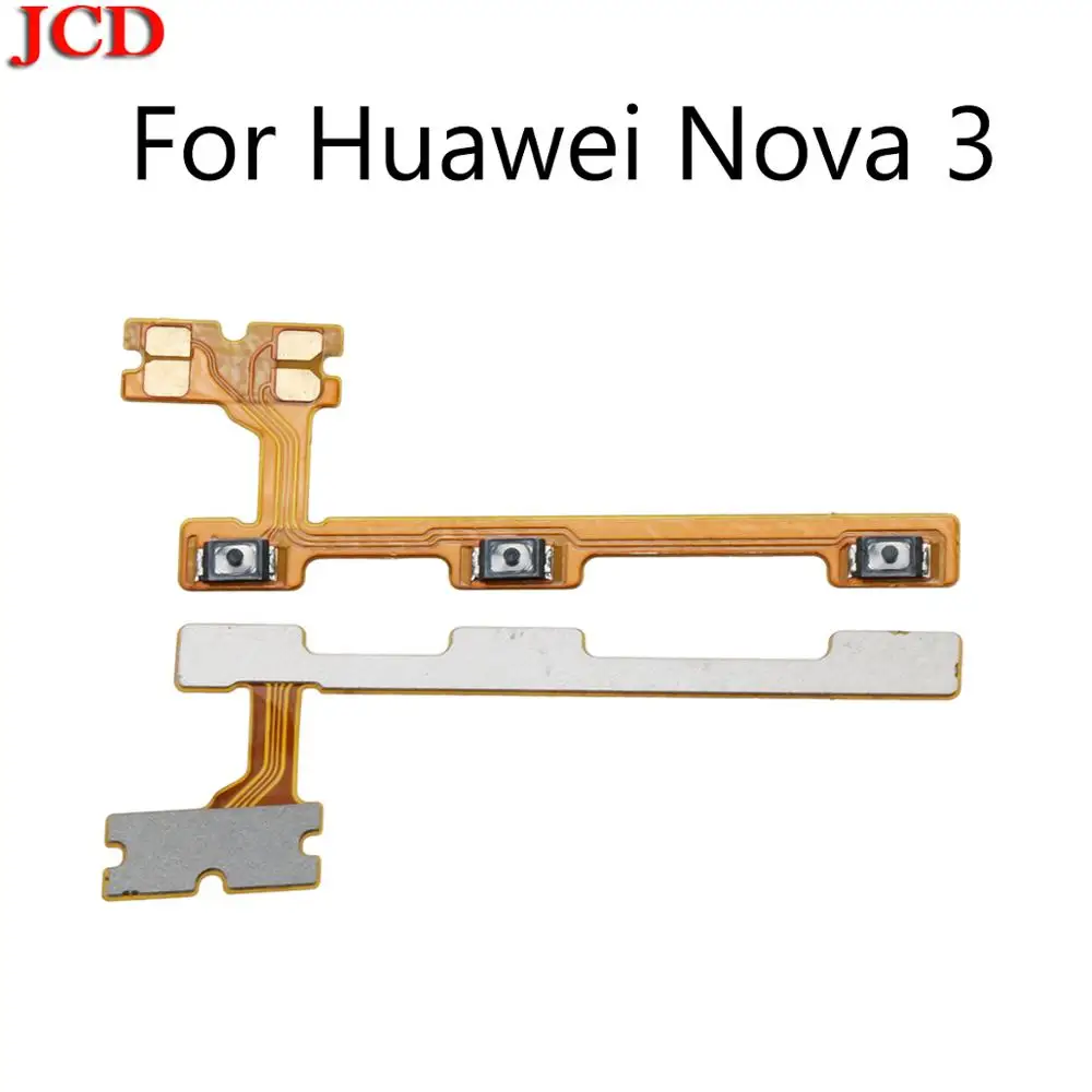JCD для Huawei Nova 2S 2 Plus 3 3E 3i 4 4E кнопка включения громкости боковой кнопки гибкий