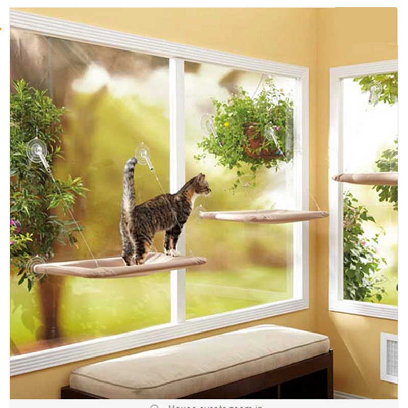 

Pet Hammock Cats with A Suction Cup Mat Cat Hammock Pet Bed