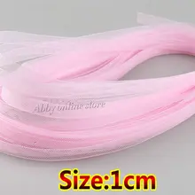 10 мм мягкая Полиэстеровая тесьма для подклада и платья 80 ярдов/Лот