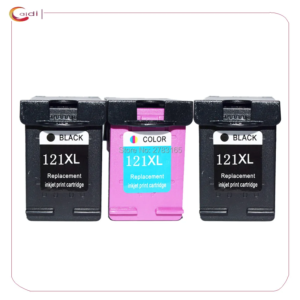 3Pack Compatible HP 121 121 XL Ink Cartridge HP121 for HP ...