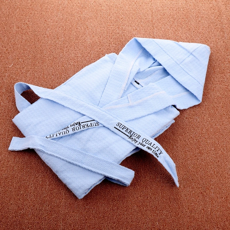 Women's Robe Cotton Longsleeve 100 Cotton Bathrobes Lady Thin Sexy