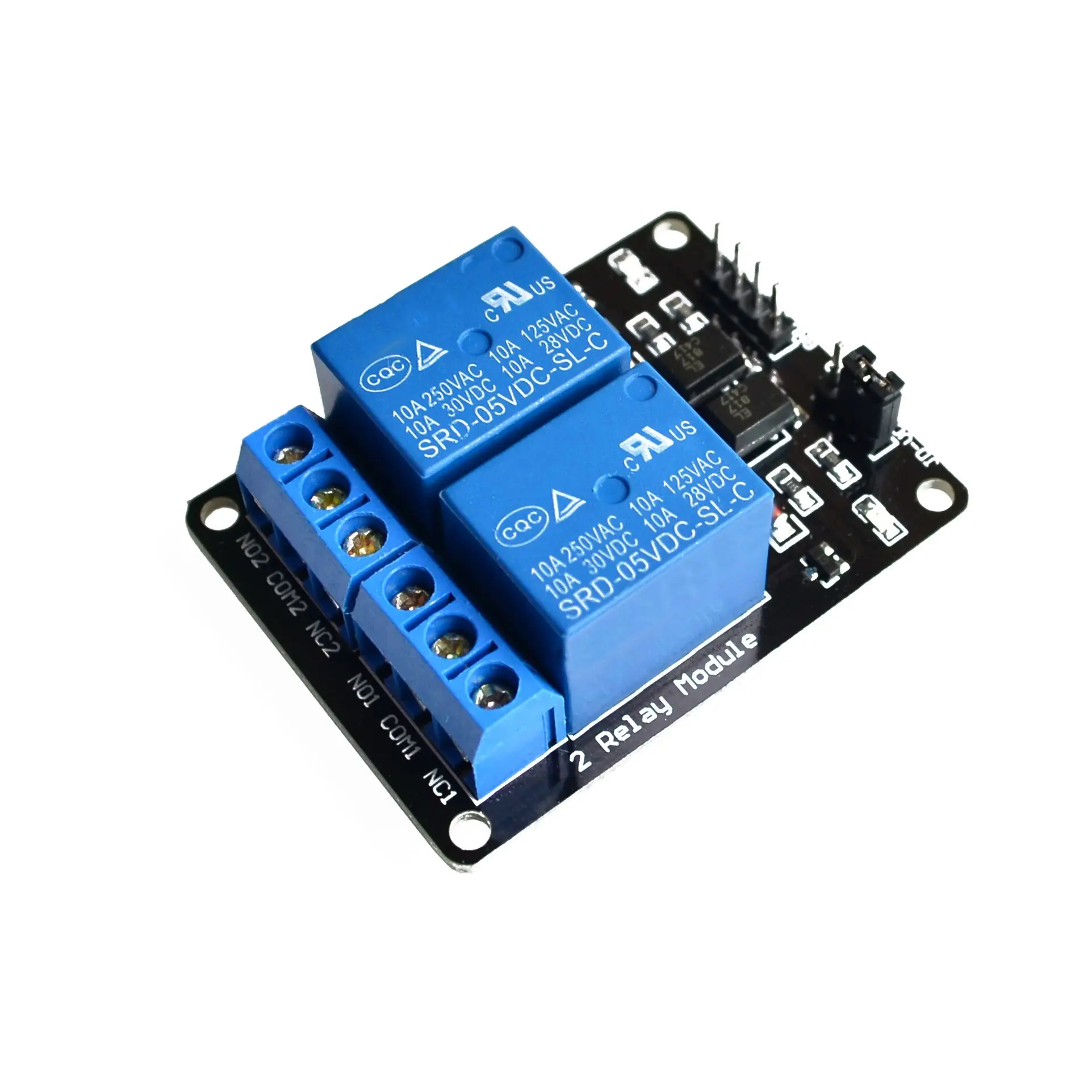 With optocoupler 2 channel 2 channel relay modules relay control panel PLC relay 5V two way
