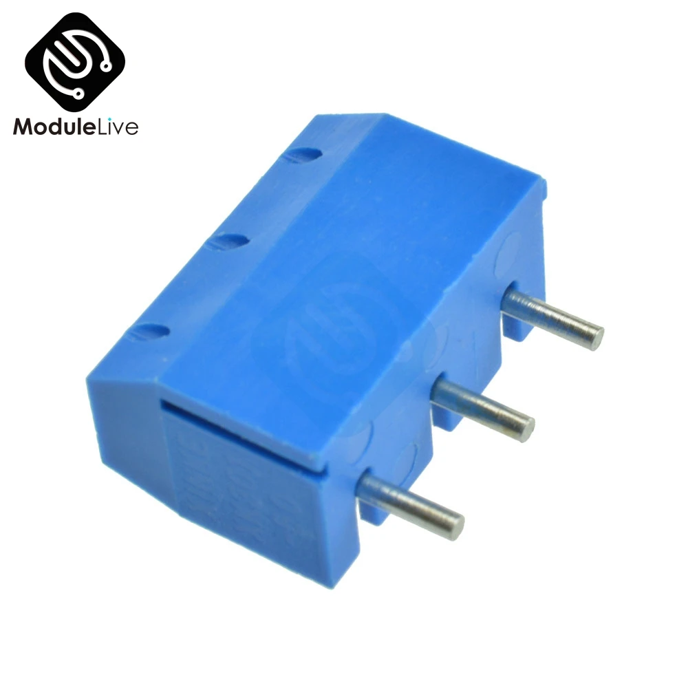 10 шт. диаметром 5 08 мм 3 контактный разъем для винтовой клеммы|screw terminal connectors|terminal