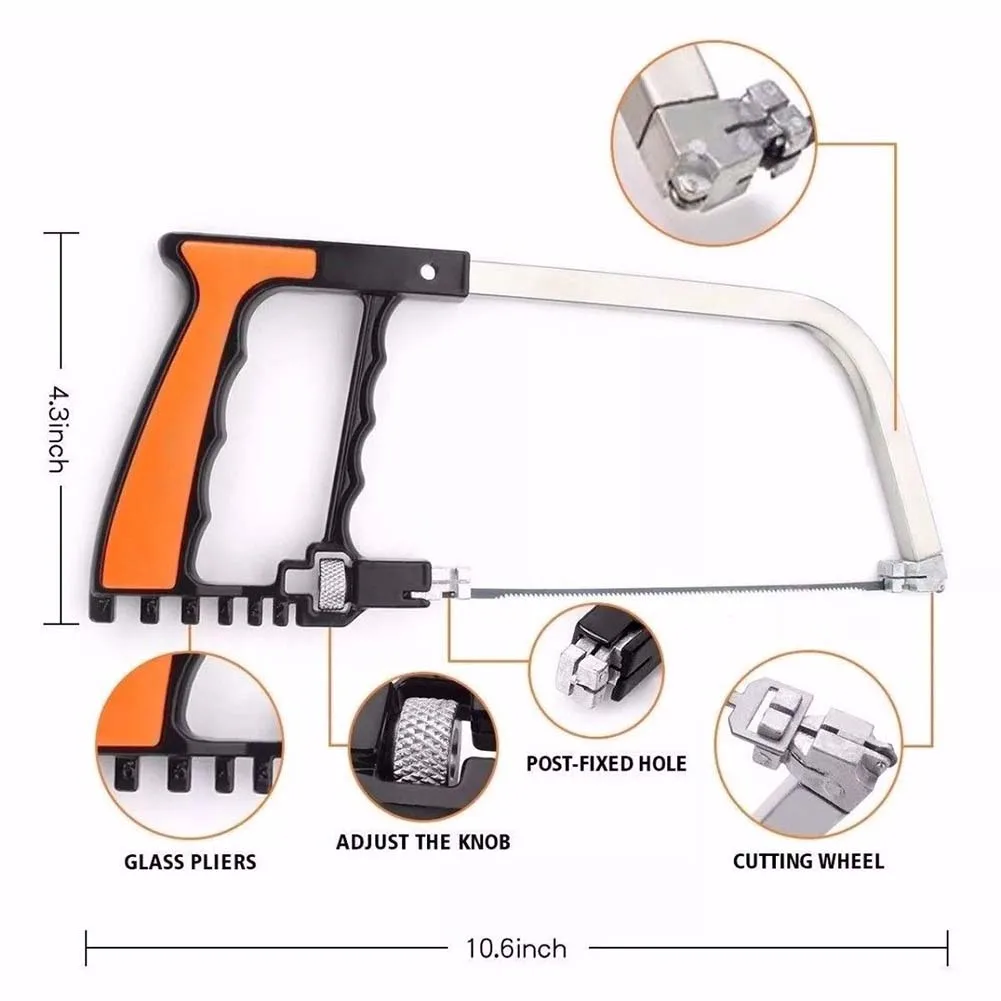 

12 Pcs/Set Mini Universal Hand Saw Kit DIY Magic Multifunction Cutter Tools for Glass Wood Metal Ceramic Tile Handsaw