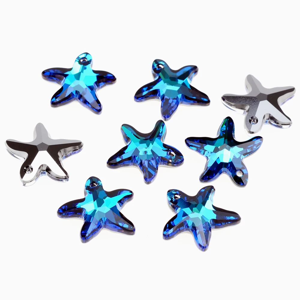 

(1 шт.) 100% Кристалл 6721 подвеска в виде морской звезды Размер 16 мм 20 мм качественные стеклянные бусины для изготовления ювелирных изделий своими руками