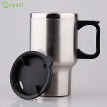 Автомобильная чашка с подогревом Авто 12 В нагревательная чашка Электрический чайник автомобили нагревательный элемент чашки бутылка для кипячения воды авто аксессуары для путешествий