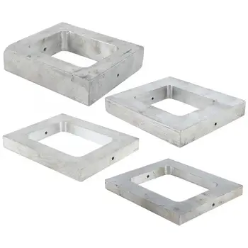 

Professional Single Cavity Aluminum Mold Frame High Quality Metal Jewelry Molding Making Casting Tool Accessory for Jeweler f