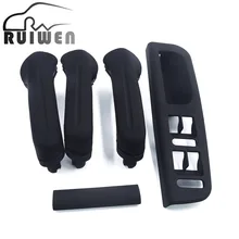 Черная внутренняя дверная ручка крышки поручень и окно зеркало переключатель панель для VW Golf Mk4 1J0867171A 3B1867171E