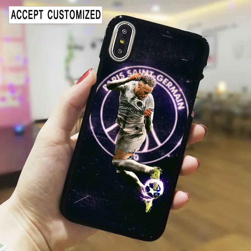 

Cool Neymar Patterned Shell Cover Case for Apple iPhone 6 6S Plus 7 8 Plus 5 5S SE 10 X XS Max XR