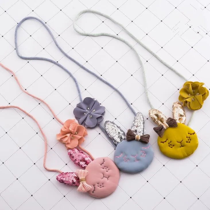 

Fashion Korean Handmade Cute rabbit necklace Cartoon Style christmas gift Birthday Gift kids baby Girl's Gifts Children jewelry