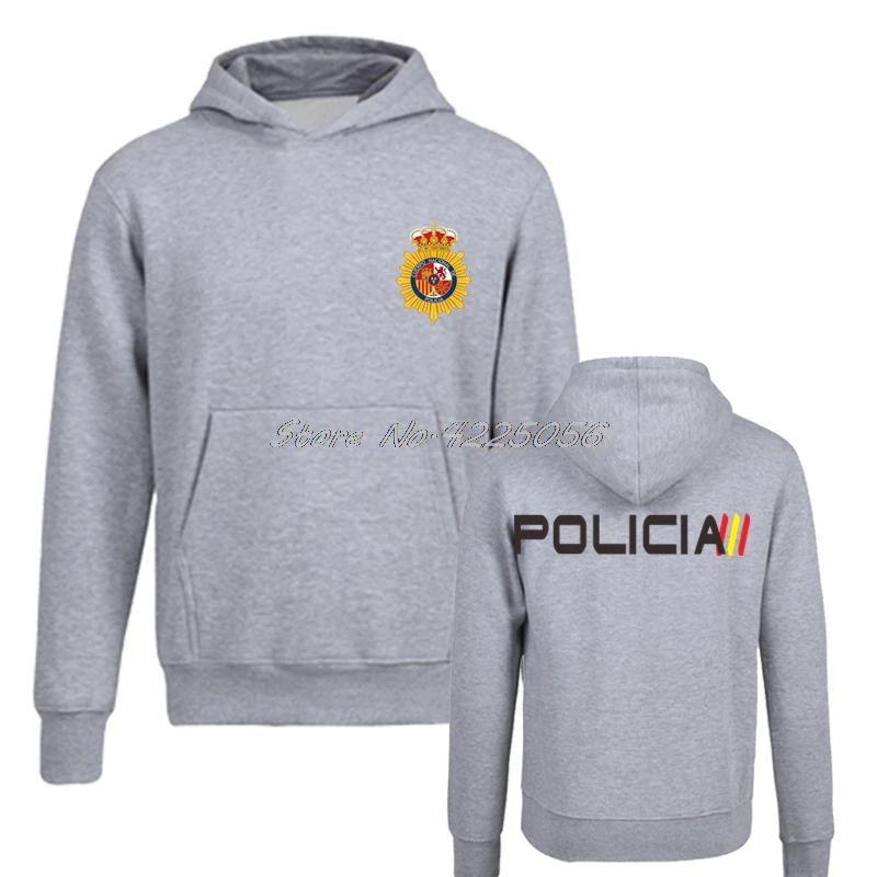 Espana Policia испанская национальная полиция Espana Policia худи Riot Swat спецназ Мужская толстовка классное пальто толстовка