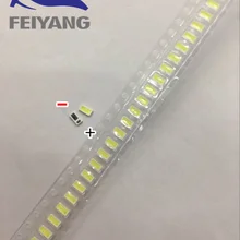 50 шт. AOT светодиодный подсветка 0,5 Вт 3 в 4020 48LM холодный белый ЖК-подсветка для ТВ-приложения 4020C-W3C4