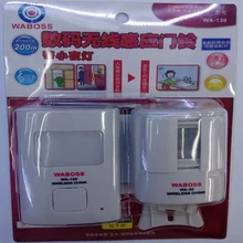 Беспроводной цифровой дверной звонок с 35 мелодичным колокольчиком, PIR датчик движения, портативная безопасность, оповещение, домашняя охранная сигнализация, водонепроницаемые