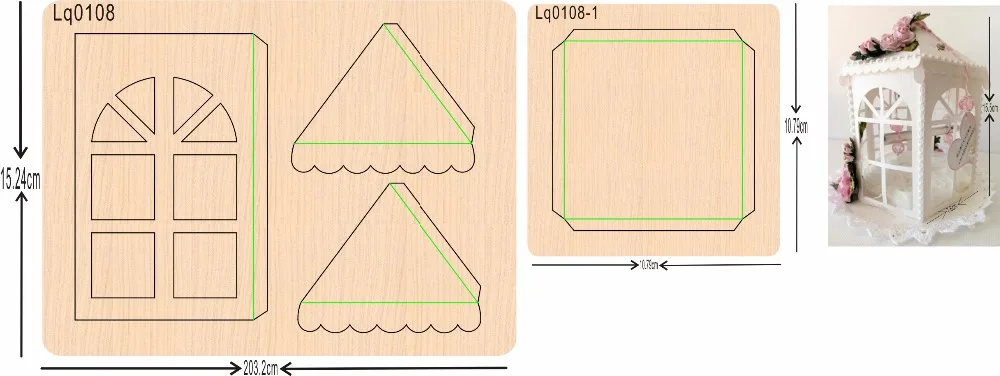 

white Box Wood Mould is compatible with most leading machines Mold thickness: 15.8mm