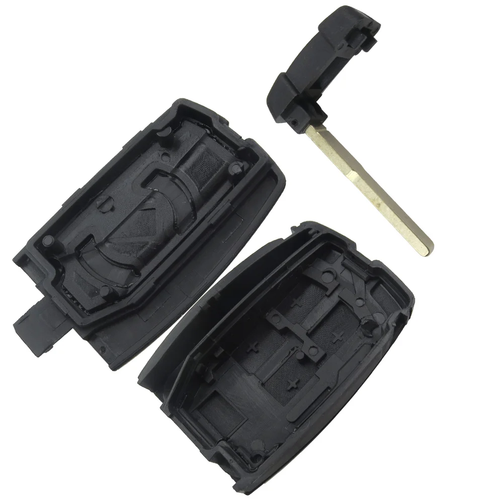 OkeyTech custodia a conchiglia con chiave a distanza a 5 pulsanti adatta per Land Rover Freelander 2 3 chiave di ricambio per auto chiave intelligente con lama spedizione gratuita -