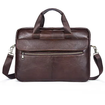 

YIANG Genuine Leather Men Bag Messenger Bags Shoulder Crossbody Bags Men's Briefcase Handbags Leather Laptop Bag Male