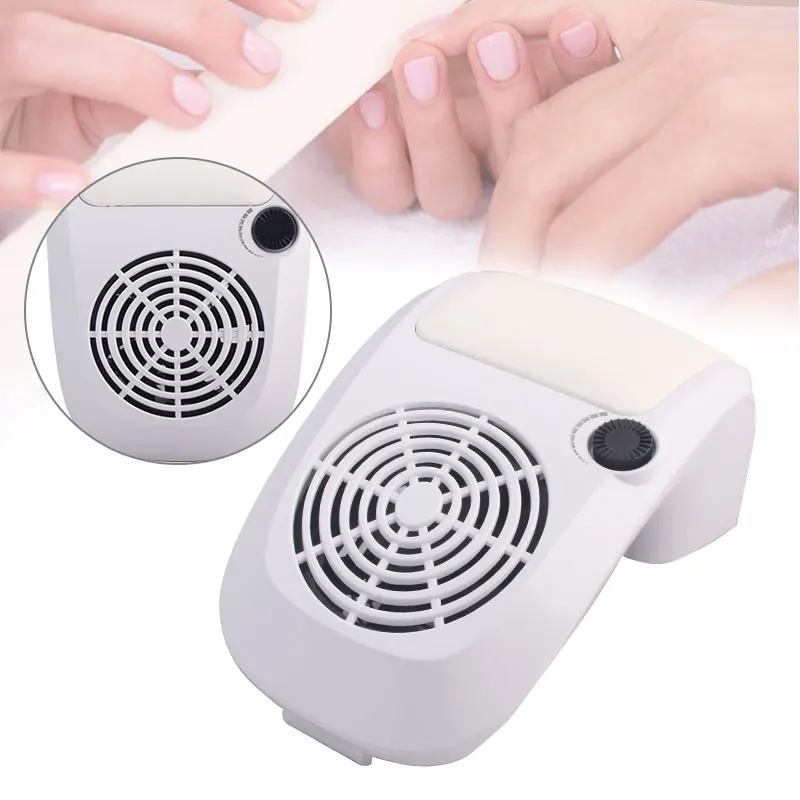 Strong Nail Art Dust Collector 40W Adjustable Speed Nail Art Machine Salon Nail Vacuum Cleaner