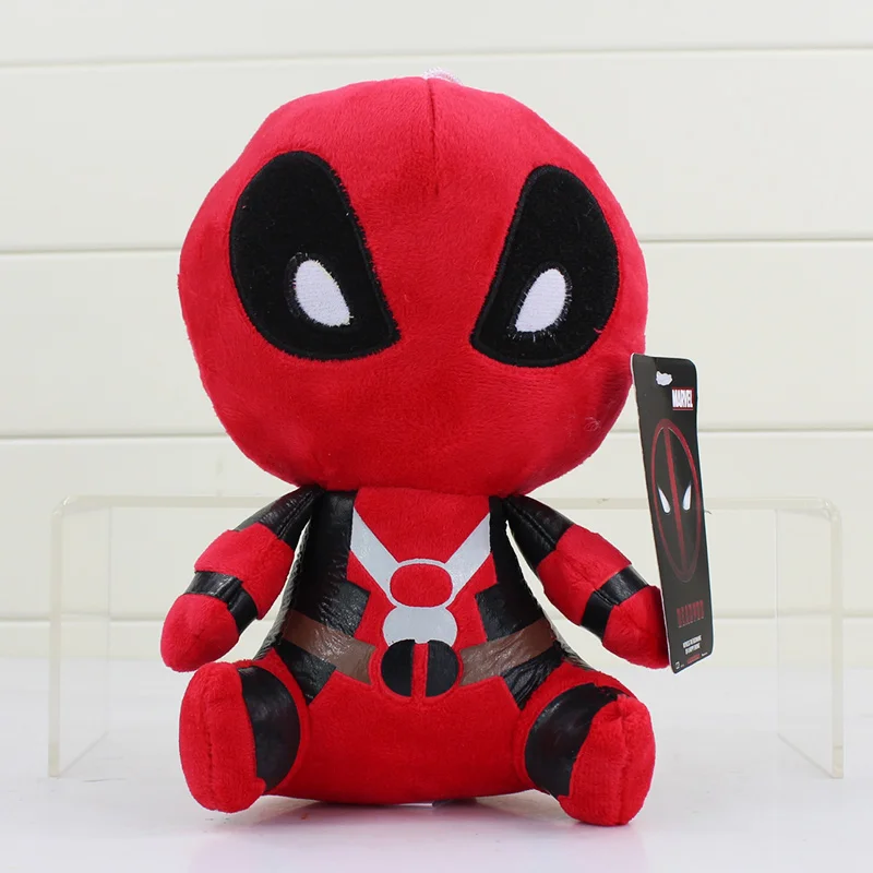

20CM Deadpool Plush Doll Toy Wade Winston Wilson Brinquedo Kids Toys Birthday Gift