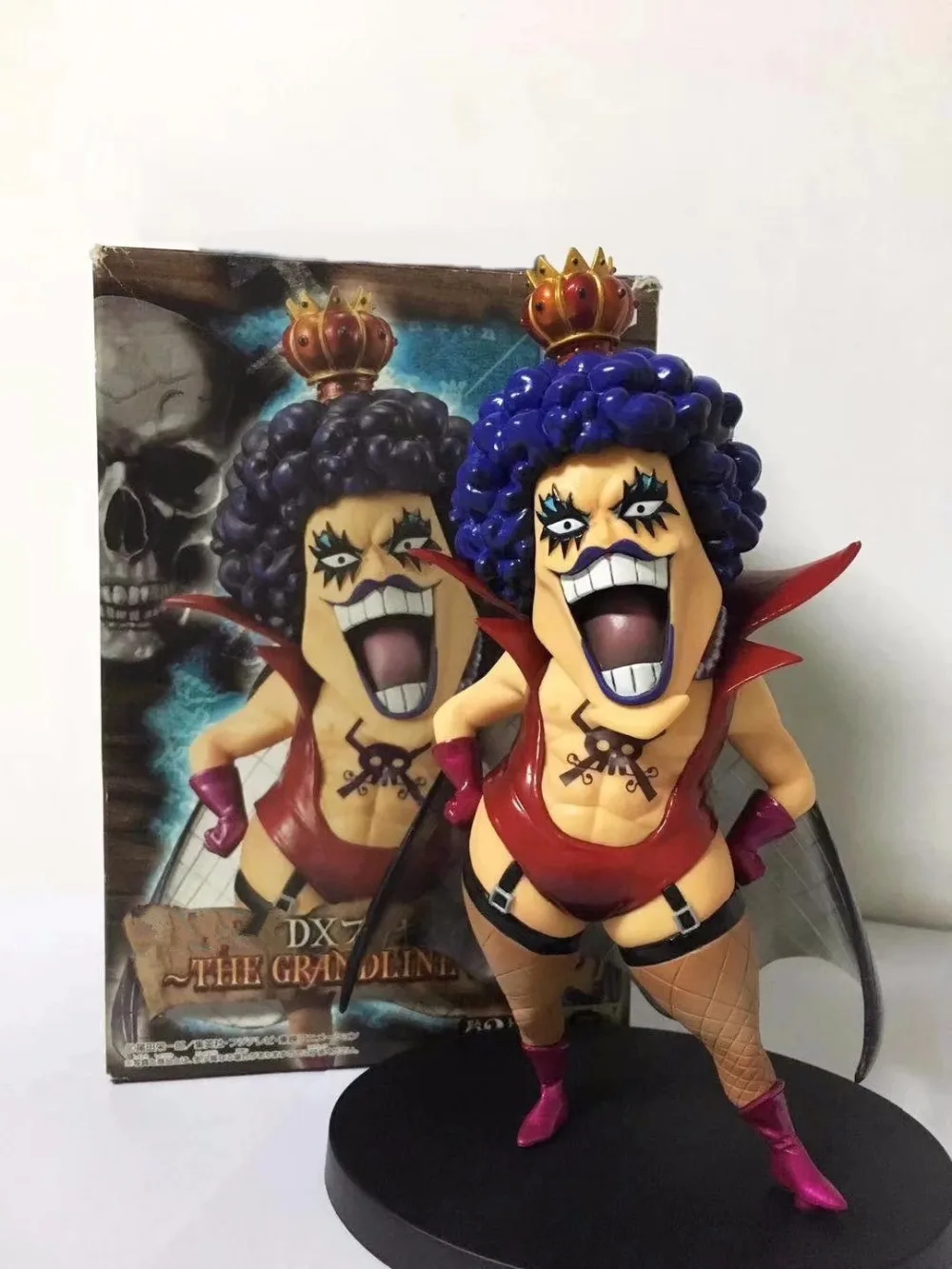Аниме Фигурки 18 см одна штука Emporio Ivankov The grandline мужские ПВХ цельные Коллекционная