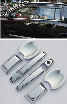 

Chrome Side Door Handle + Handle Bowl Cover Trim 8pcs for JEEP COMPASS 2011-2015