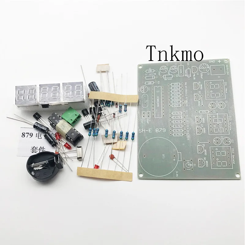1 комплект электронные часы AT89C2051 цифровой трубчатый светодиодный дисплей набор