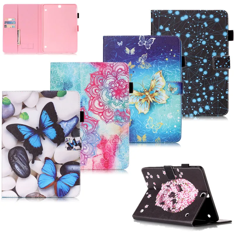 3d printer Butterfly Owl Tablets Case Tab S2 9.7'' Protective stand PU