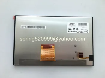 

Free shipping 8Inch LCD display LA080WV2(TD)(01) LA080WV2-TD01 LA080WV2-TD02 screen panel for Toyota JBL MAP Navi audio