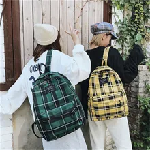 NOENNAME_NULL Fashion Ladies Girl Canvas School Backpack Shoulder Bags Travel Rucksack Satchel