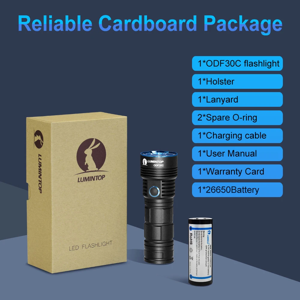 ODF30C packing list
