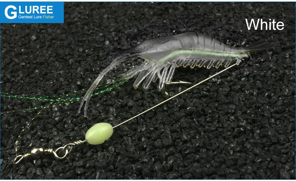GLUREE-5pcsLot-5.5g-Soft-Fishing-Lures-Simulation-Shrimp-Soft-Lure-Luminous-Shrimp-Artificial-Baits-Fishing-Tackle-3-Color_06