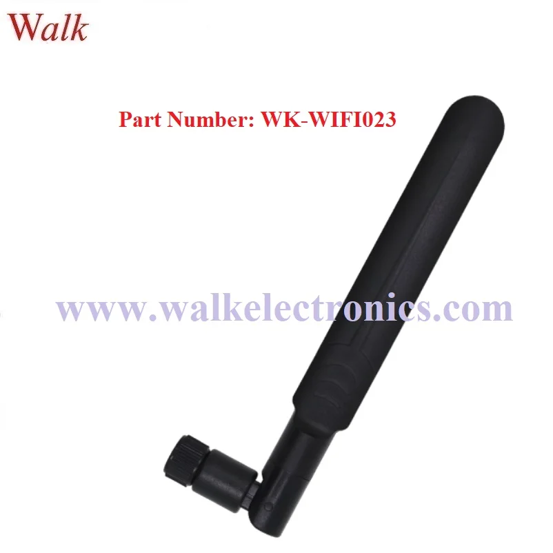 

RP-SMA male flexible 2.4GHz 5.0-5.8GHz dual band wifi rubber stubby antenna