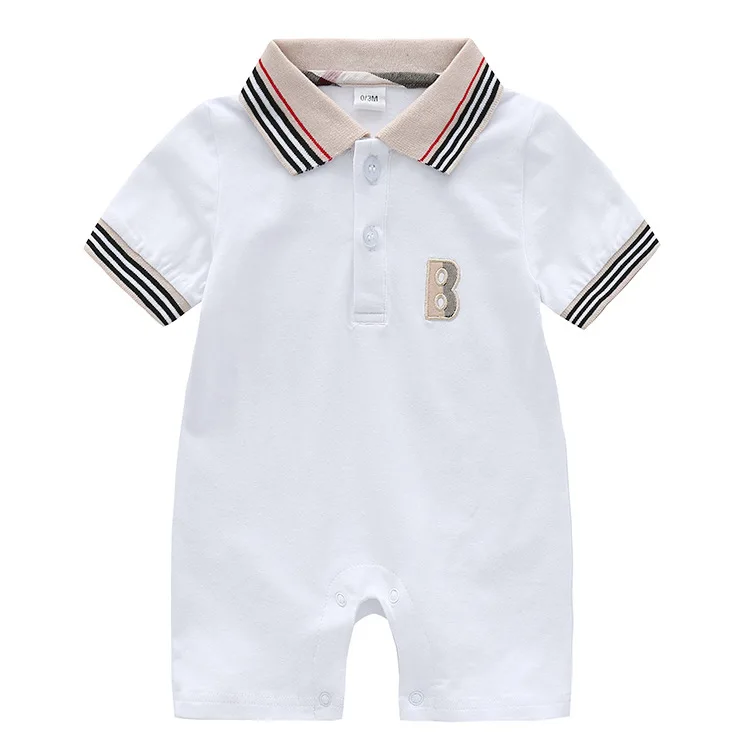 

baby jumpsuit short sleeve baby clothes 2019 crawling baby pajamas children's clothes