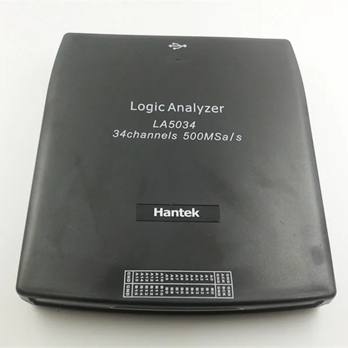 

Hantek LA5034 Oscilloscopes PC USB Logic Analyzer 34CH Sample Rate 500MHz Bandwidth 150MHz