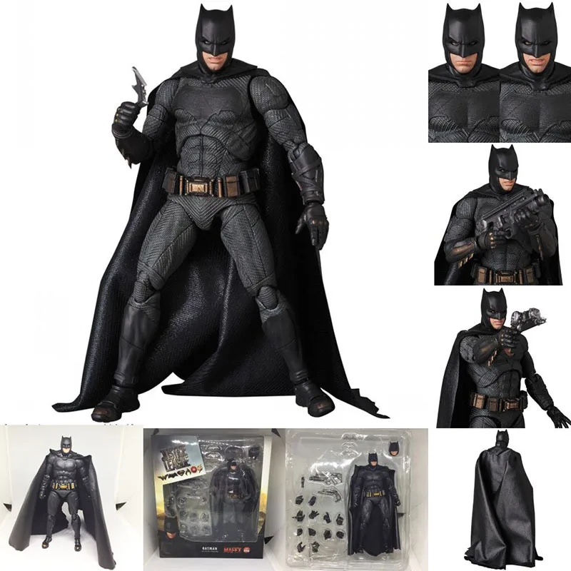 DC Justice League Super Hero MAFEX MAF Batman 056 Flash 058 Wonder Woman 048 Superman 057 Spiderman 047 Action Figure Toy Doll (44)