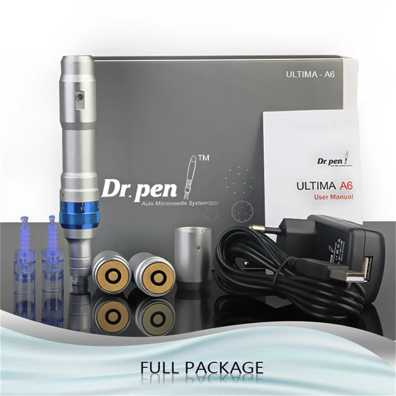 

New Rechargeable Nano Chip Therapy System Electric Pen For Acne Scarring Scars Wrinkles