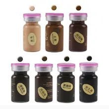 7 цветов Полупостоянный макияж бровей Профессиональные чернила татуировки пигмент брови подводка для глаз губы чернила эмульсии для начинающих