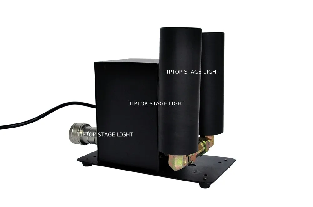 2 шт./лот двойная насадка CO2 ткацкий станок светодиодный сценический CO2 Jet DMX высокое качество 90 V/240 V распылитель, распылитель-дым-пистолет-C02 Крио-C02 Jet
