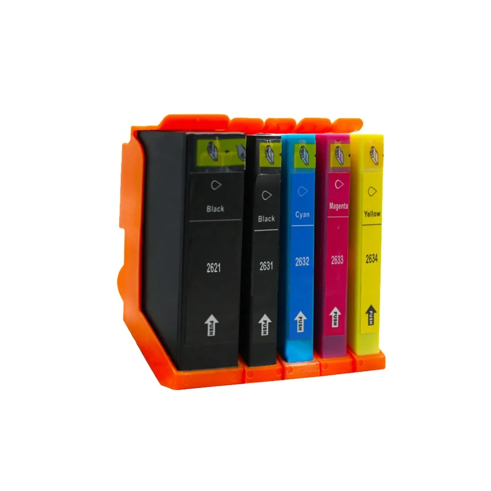 1set 26XL T2621 T2631 T2634 Compatible Ink Cartridge for Epson XP600 XP605 XP520 XP620 XP625