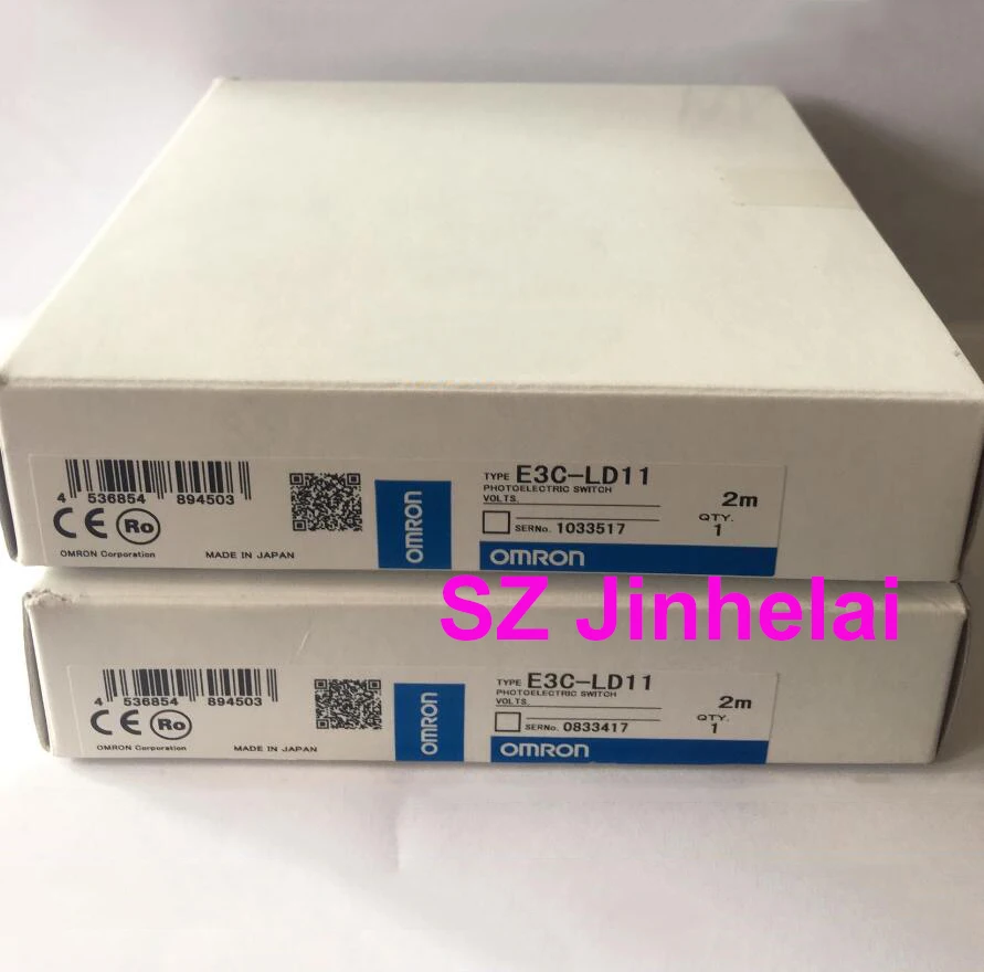 

Authentic original E3C-LD11 OMRON Photoelectric switch sensor 2M